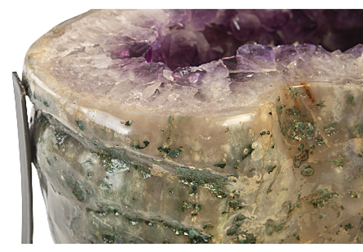 Picture of AMETHYST COFFEE TABLE METAL BASE