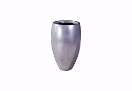 Picture of CLASSIC PLANTER POLISHED ALUMINUM, SM