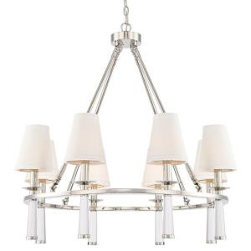 Picture of BAXTER - EIGHT LIGHT CHANDELIER