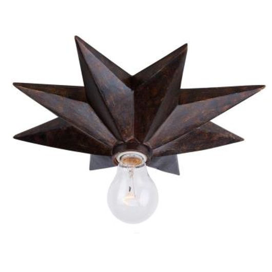Picture of ATHENA RUSTIC CHIC 1 LIGHT CEILING MOUNT