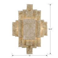 Picture of BRONSON - TWO LIGHT WALL SCONCE
