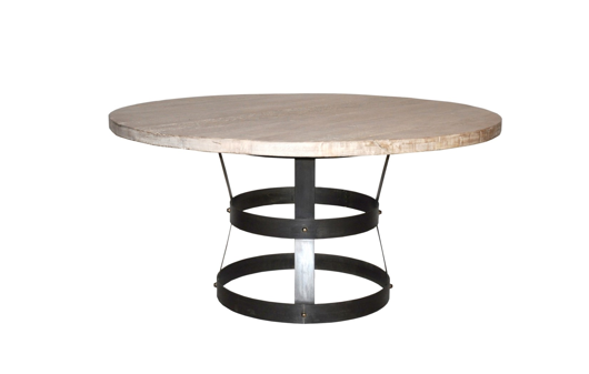 Picture of "BASKET" DINING TABLE, RL TOP, 54"