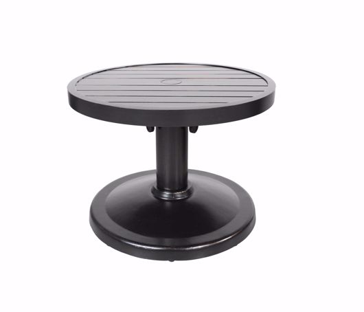 Picture of MONACO 24" ROUND PEDESTAL SIDE TABLE