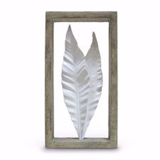 Picture of INDOOR/OUTDOOR DRACAENA LEAVES SHADOW BOX