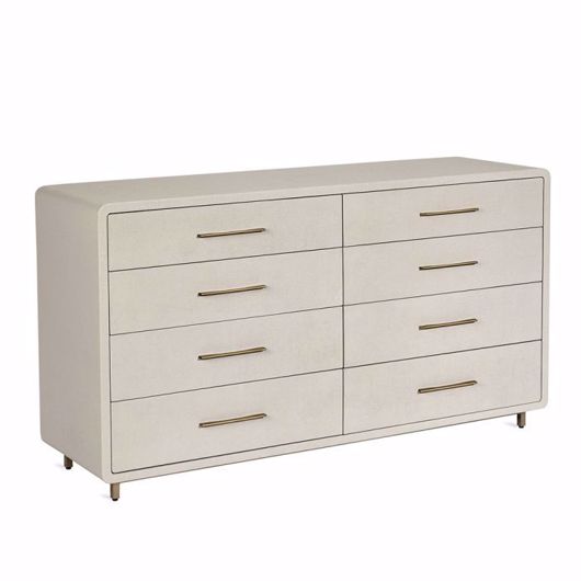 Picture of ALMA 8 DRAWER CHEST  - SAND