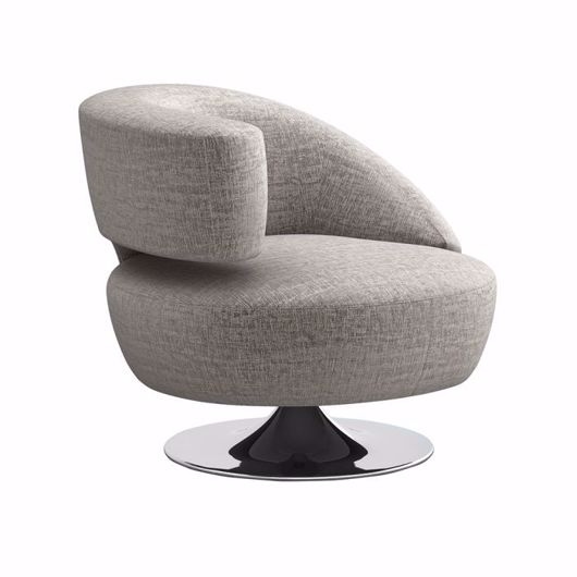 Picture of Isabella Left Swivel Chair - Feather