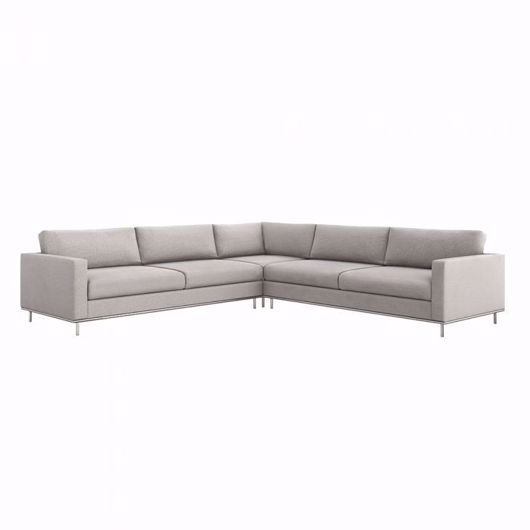 Picture of Valencia Sectional Grey - (90LA,40CS,90RA)