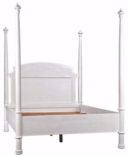 Picture of NEW DOUGLAS BED, QUEEN, WHITE WASHED