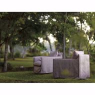 Picture of US102-01SG AGAVE OUTDOOR SLIPCOVERED SWIVEL GLIDER