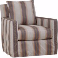 Picture of US112-01SW NANDINA OUTDOOR SLIPCOVERED SWIVEL CHAIR