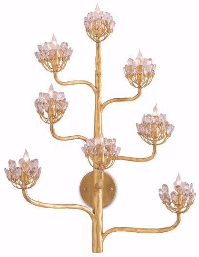 Picture of AGAVE AMERICANA GOLD WALL SCONCE