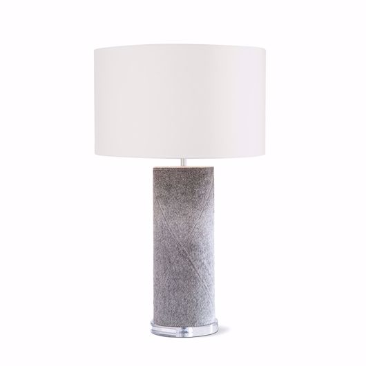 Picture of ANDRES COLUMN TABLE LAMP (GREY)