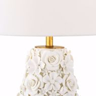 Picture of ALICE PORCELAIN FLOWER TABLE LAMP