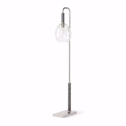 Picture of BRONSON FLOOR LAMP, PEWTER