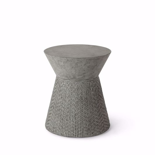 Picture of ACADIA OUTDOOR SIDE TABLE, GREY