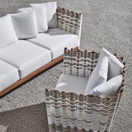 Picture of SAN MARTIN OUTDOOR SOFA, TAUPE