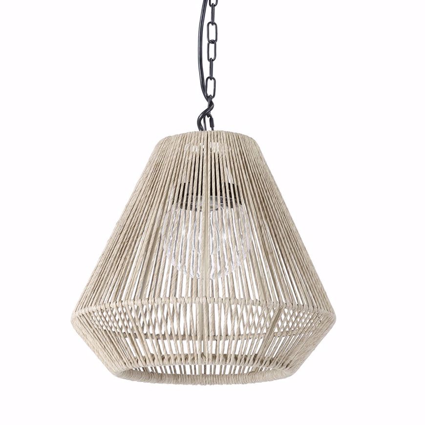 Picture of TANNER OUTDOOR PENDANT TAPERED NATURAL