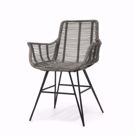 Picture of HERMOSA OUTDOOR ARM CHAIR, GREY