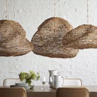 Picture of ANDORRA WICKER PENDANT, LARGE NATURAL