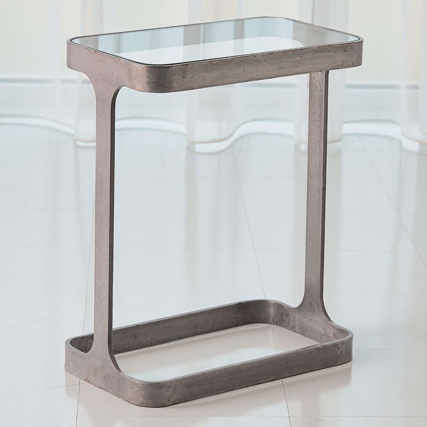 Picture of SADDLE TABLE-NATURAL IRON