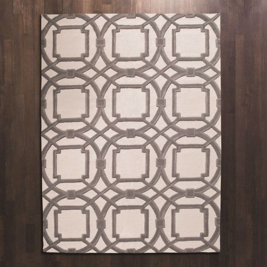 Picture of ARABESQUE RUG-GREY/IVORY