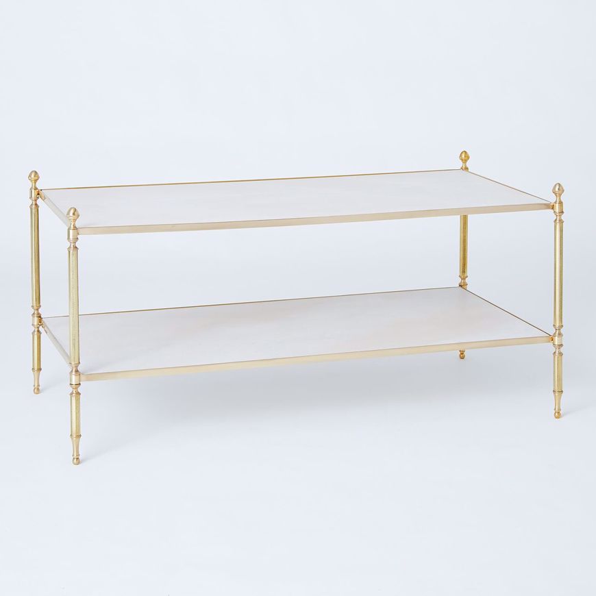 Picture of ACORN COCKTAIL TABLE-BRASS