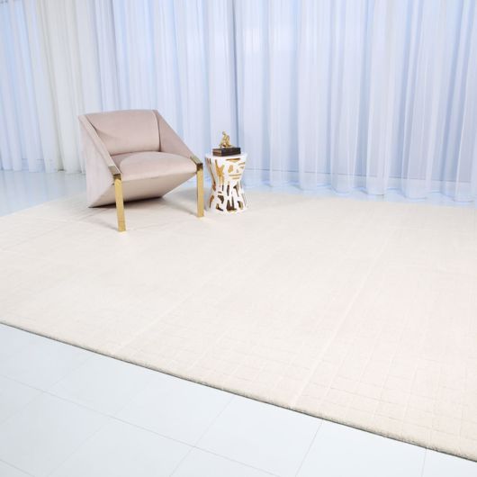Picture of CUFF LINK RUGS-IVORY