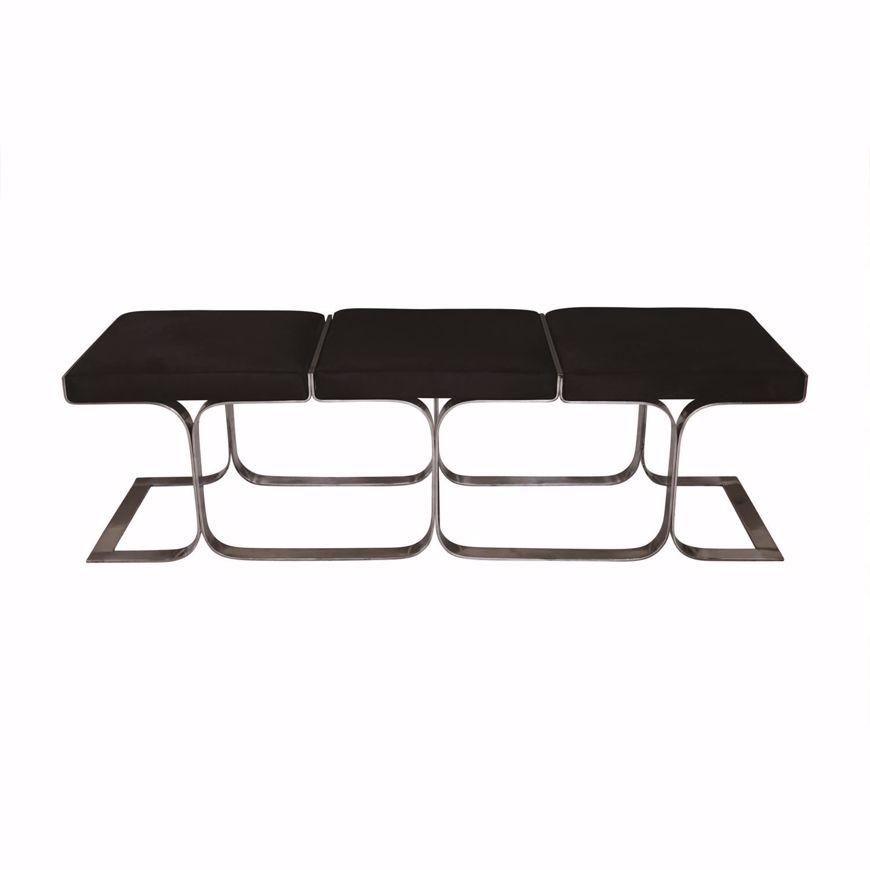 Picture of AIRLINE BENCH-BLACK ANGUS