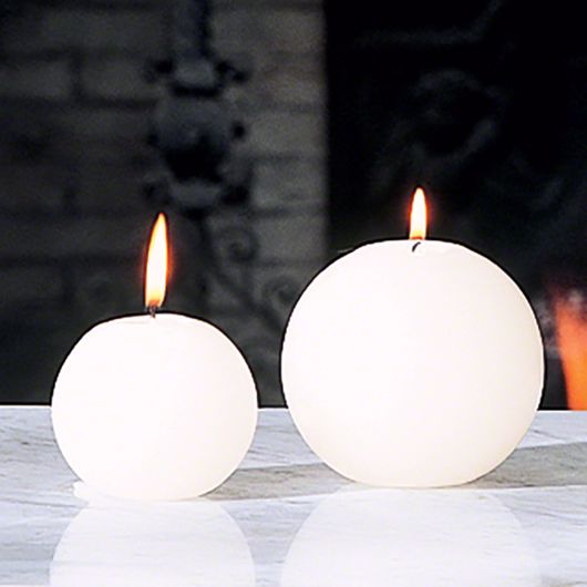 Picture of BALL CANDLE - UNSCENTED