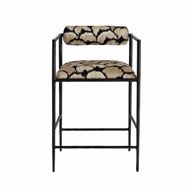Picture of BARBANA COUNTER STOOL OCELOT EMBROIDERY