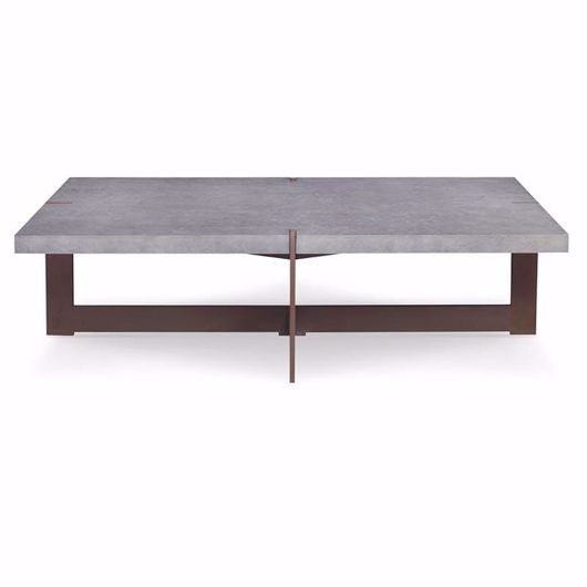 Picture of JACKSON OUTDOOR COFFEE TABLE - STRATUS GRAY