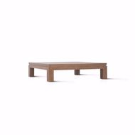 Picture of APTOS 59" SQUARE CHESTNUT COCKTAIL TABLE